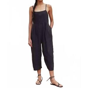 NEW FIRST RITE mira jumpsuit in black